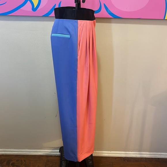 Marc Jacobs 9.12.2018 Runway Color Block Wide Leg Pants NWT - Picture 3 of 12